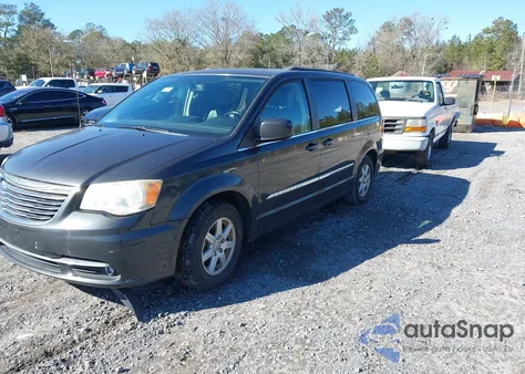 2012 Chrysler Town & Country Touring из США, поврежденный, VIN 2C4RC1BG0CR306480